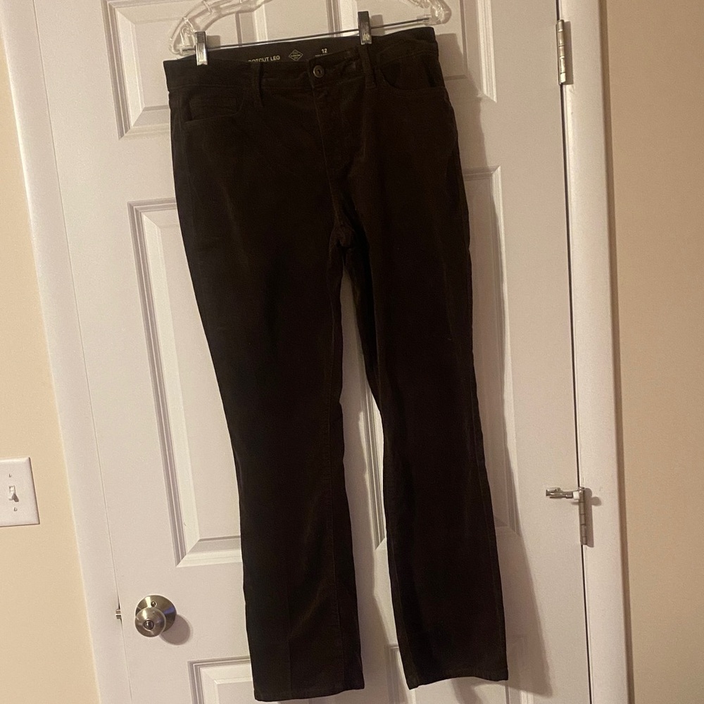 St. John's Bay Brown Boot Cut Pants - size 12